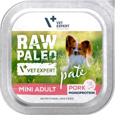 Raw paleo Pâte Mini Adult Pork 150 g