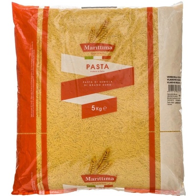 Marittima vlasové nudle polévkové těstoviny 5 kg