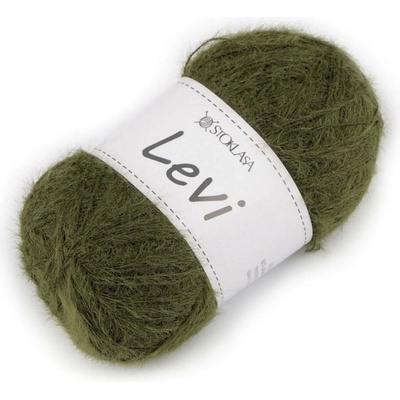 Připlétací a pletací příze Levi 50 g Varianta: 4 zelená, Balení: 1 ks 58810/150560/271656