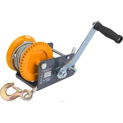 POWERMAT Ruční naviják Ocelové lano, 1133kg (PM-WRC-1133T)