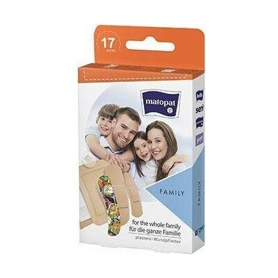 Náplast FAMILY Matopat 17 ks