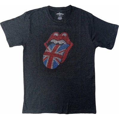 The Rolling Stones tričko Classic UK šedé