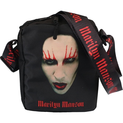 Taška Marilyn Manson Red Lips Crossbody Bag NEWCBMAMARL01