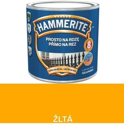 HAMMERITE hladký žltý 0,7l