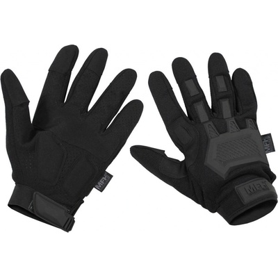 MFH Safety kožené kevlarové čierne