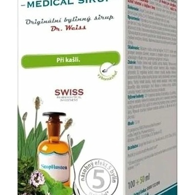 Simply You Dr.Weiss STOPKAŠEĽ Medical sirup pri kašli 150 ml