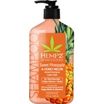 Hempz Sweet Pineapple Honey Melon Herbal Shampoo Шампоан за коса унисекс 500ml