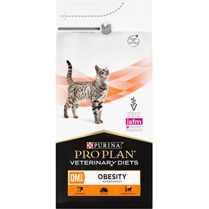 PRO PLAN Veterinary Diets PRO PLAN Ветеринарни диети OM St/Ox Управление на затлъстяването Суха храна за котки 1, 5кг