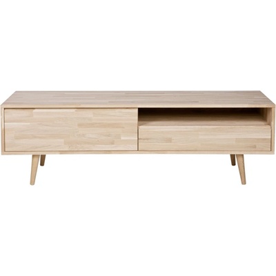 WOOOD Масичка за телевизор от дъбова дървесина WOOOD Tygos (370156-E)