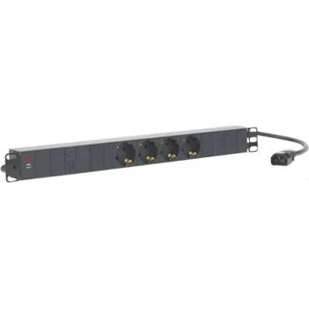 AEG Разклонител AEG PDU 6000, 19" рак гнезда, алуминиев корпус, 4 x C13 / 10 A стату (6000007123)