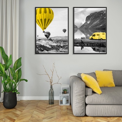 Decono Картини Жълти Акценти