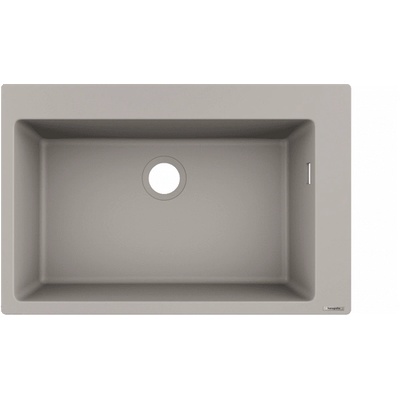 Hansgrohe Кухненска мивка Hansgrohe S510-F660-Concretegrey (43313380)