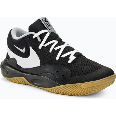 Nike Hyperquick Court Flight black/white-flat silver