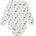 Minymo Детско ежедневно термо бельо Minymo Kid's Body L/S AOP Body - White Pepper - размер 86 (EU) (714-1853-0215)