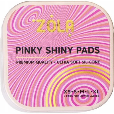 Válečky pro lifting řas Zola Pinky Shiny Pads