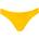 PUMA 701226349 Brazilian bikini bottom - Yellow (Bright Orange)