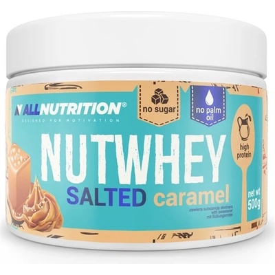 ALLNUTRITION Nutwhey Salted Caramel Slaný karamel 500 g