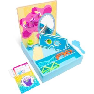 Melissa & Doug Комплект за игра Melissa & Doug - Загадките на Блу, време за очила (33045) - baby