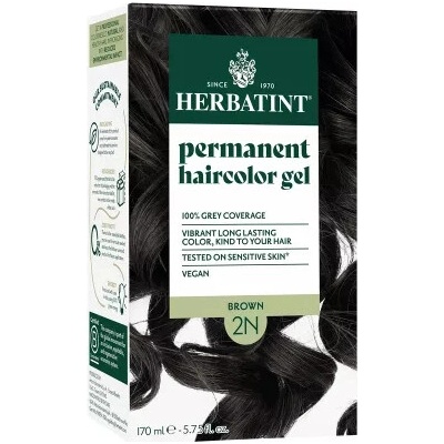Herbatint Prírodná permanentná farba na vlasy 2N - hnedá 170 ml