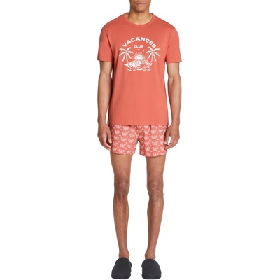 Celio Памучна къса пижама Jipyvac Celio Celio | Oranzhev | МЪЖЕ | S