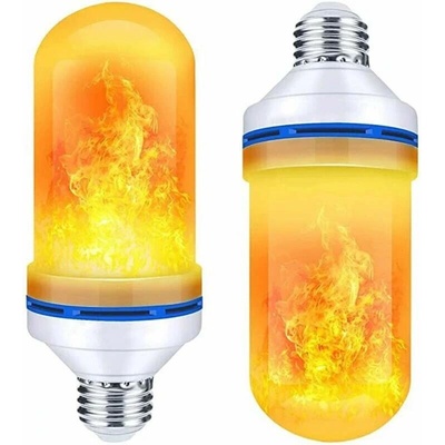 Verk Imitace živého plamene led žárovky e27 9w dekorativní