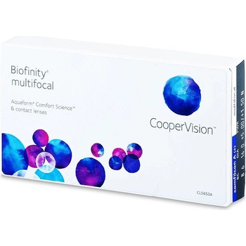 Cooper Vision Biofinity Multifocal 6 čoček