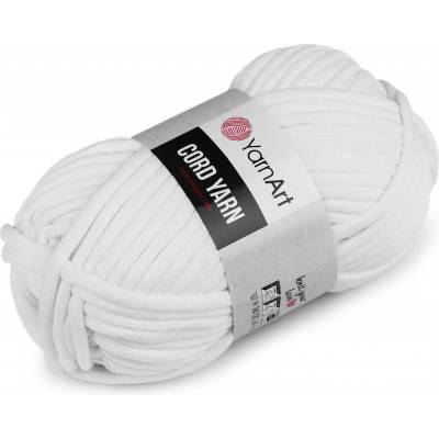 Prima-obchod Pletací příze Cord Yarn 250 g, barva 13 (751) bílá