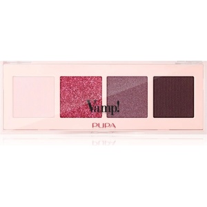 PUPA Vamp! Eyeshadow Palette палитра сенки за очи 004 Vibrant Plum 5.2 гр