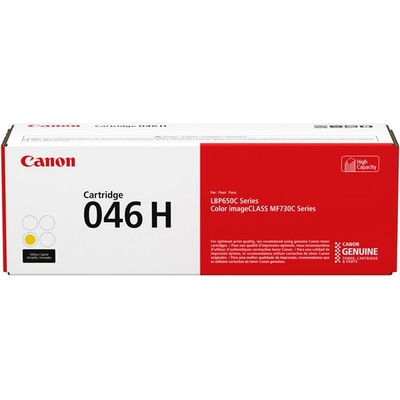 Canon Тонер касета, Canon, CRG-046H, жълт (1251C002)