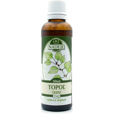 Naděje Topol bylinná tinktura 50 ml