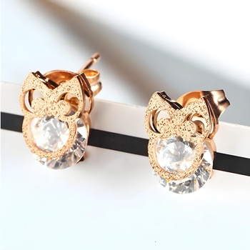 HARAHU Обеци ow-17767 - Златна kp17767 (ow-17767)