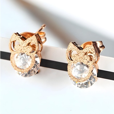 HARAHU Обеци ow-17767 - Златна kp17767 (ow-17767)