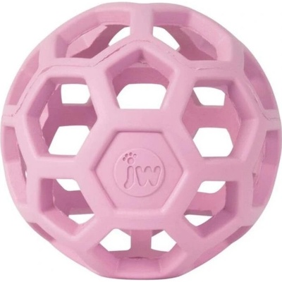 JW Pet Trend ee děrovaný míč růžový 13 cm