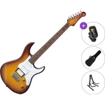 Yamaha Pacifica 212V FM Basic SET Tobacco Brown Sunburst Електрическа китара