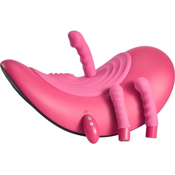 vibepad Пулсираща люлка g-точка и клиторен стимулатор (розов)