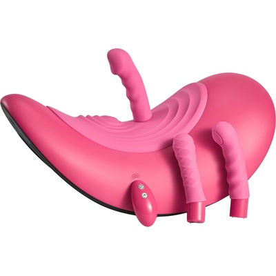 vibepad Пулсираща люлка g-точка и клиторен стимулатор (розов)