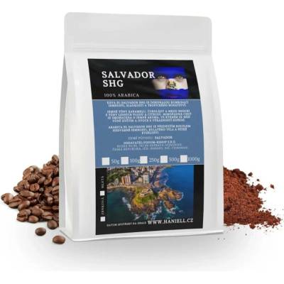 Haniell Káva Salvador SHG arabica mletá 0,5 kg