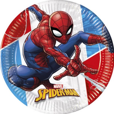 Procos Spiderman talíře papírové 23 cm