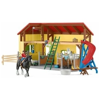 Schleich 42485 Stáj pro koně s příslušenstvím