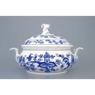 Cibulák Misa polievková guľatá 2,00 l originálny cibuľový porcelán Dubí