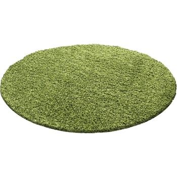 Ayyildiz Зелен кръгъл килим ø 160 cm Life - Ayyildiz Carpets (LIFE1601601500GREEN)