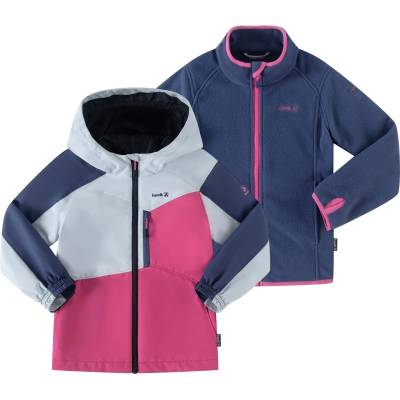 Kamik Детско 3-в-1 яке Kamik Kid's Estella Waterproof jacket - Ice / Slate - размер 110 (EU) (703-5356-0312)