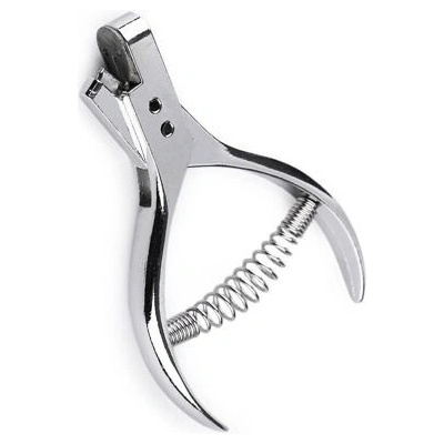 Děrovací kleště na kůži, papír, karton - nikl – Zboží Dáma