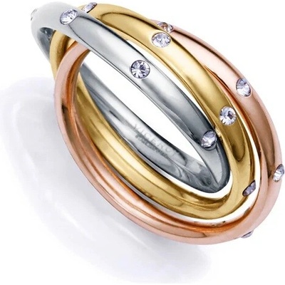 Viceroy ocelový prsten s krystaly Chic 14192A