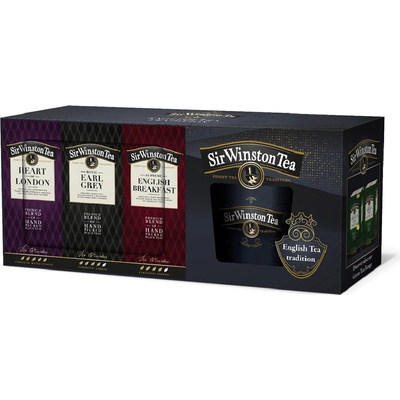 SIR WINSTON English tea tradition černý čaj 3 x 20 sáčků