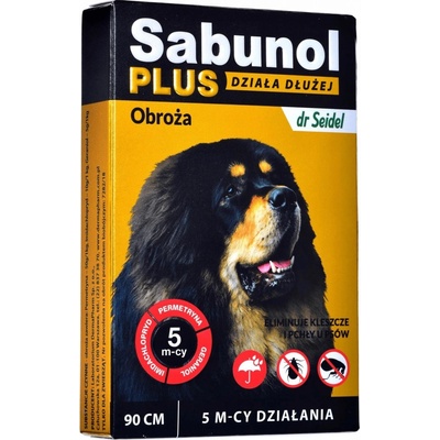 Sabunol Plus Obojok proti blchám a kliešťom 90 cm