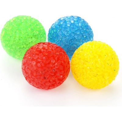 Olala Pets Míček Galaxy s rolničkou 4 cm 4 ks