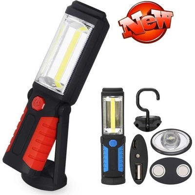 Cree Lighting Акумулаторна аварийна led лампа 1+1 cob usb (1303)