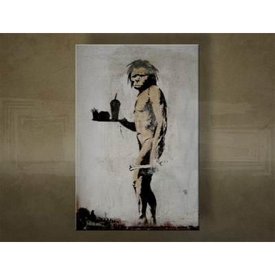Obraz na plátne Street ART – Banksy - 30x40 cm