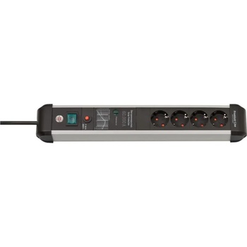 Image 1 of brennenstuhl 4 Plug 3 m Switch 1391010400